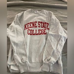 Keene State College crewneck size large!
